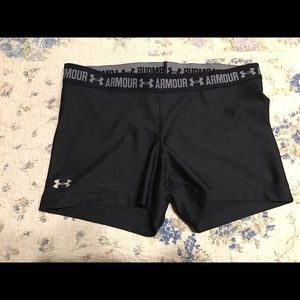 UA compression shorts